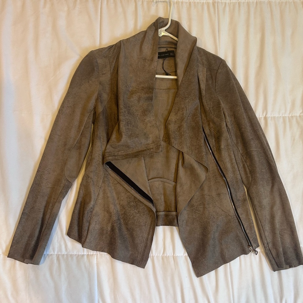 Zara Taupe Suede Women's Blazer size S